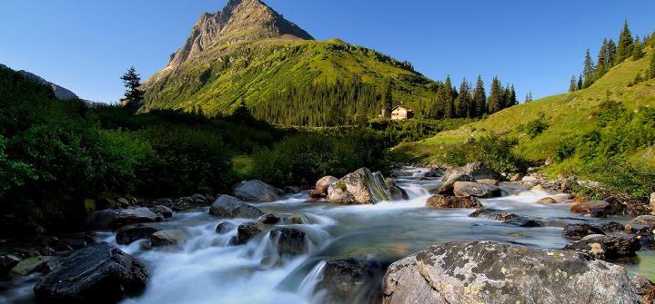 Summer in Austrian Mountains,Lech or St Anton